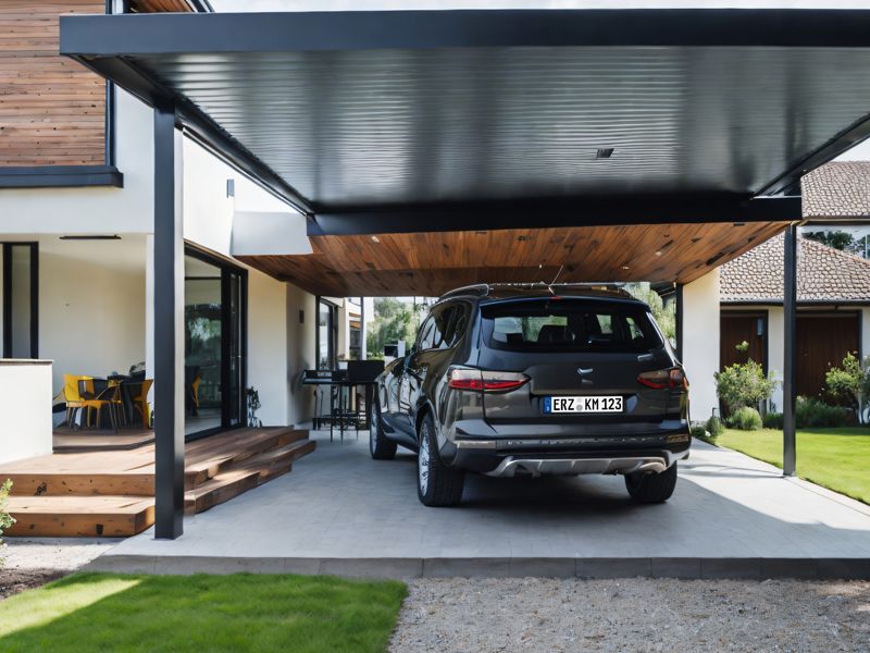 Carport aluminium kunsstoff