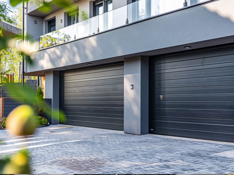 Garagentor aluminium kunsstoff